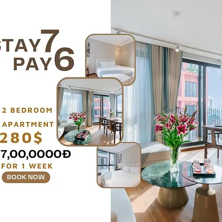 Margaery Lakeside - 2 Bedroom Apartment With Balcony Hanoi Exterior photo